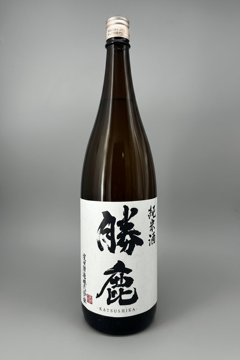 勝鹿 純米酒(一度火入れ) 1800ml