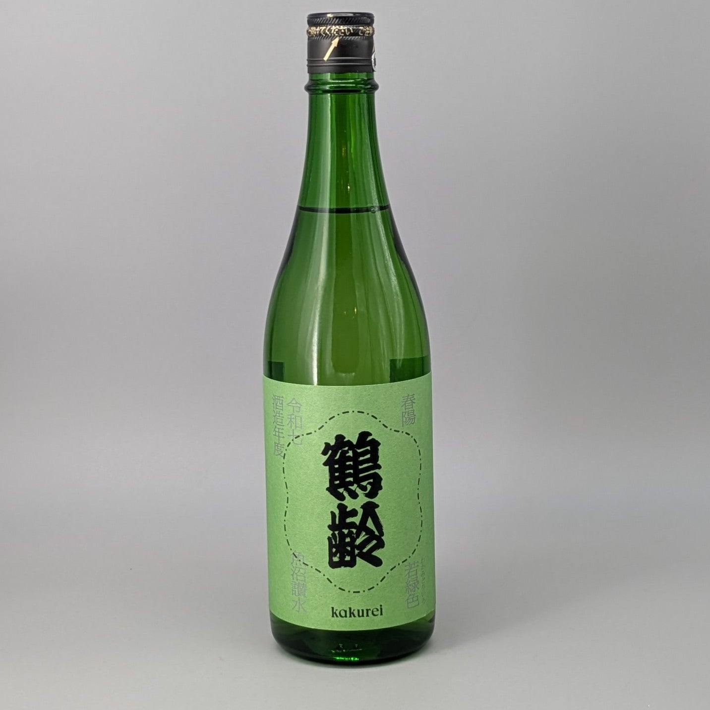 鶴齢 若緑色 720ml