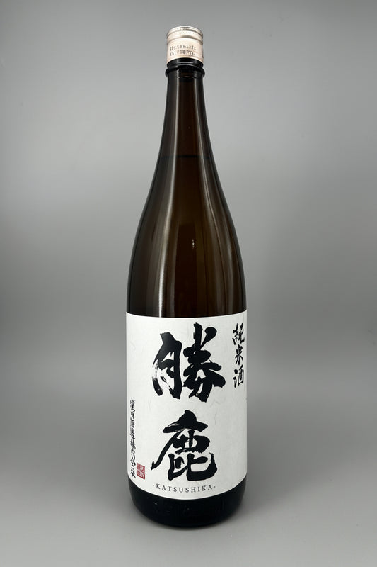 勝鹿　純米酒（一度火入れ）　1800ml