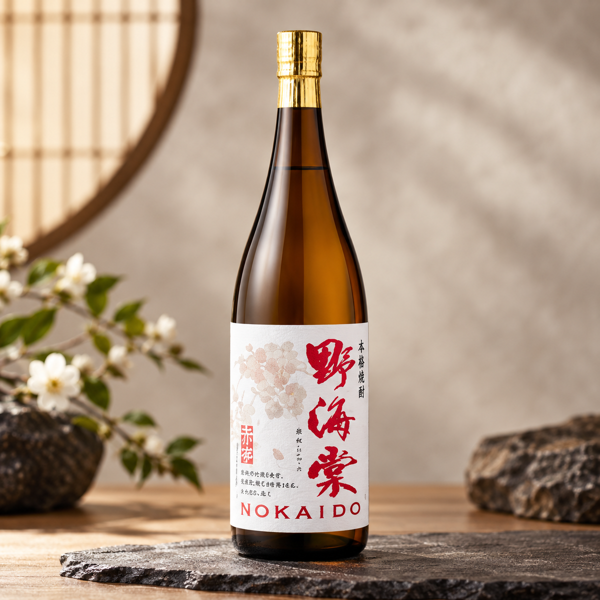 本格焼酎25°野海棠　赤　芋　　1800ml