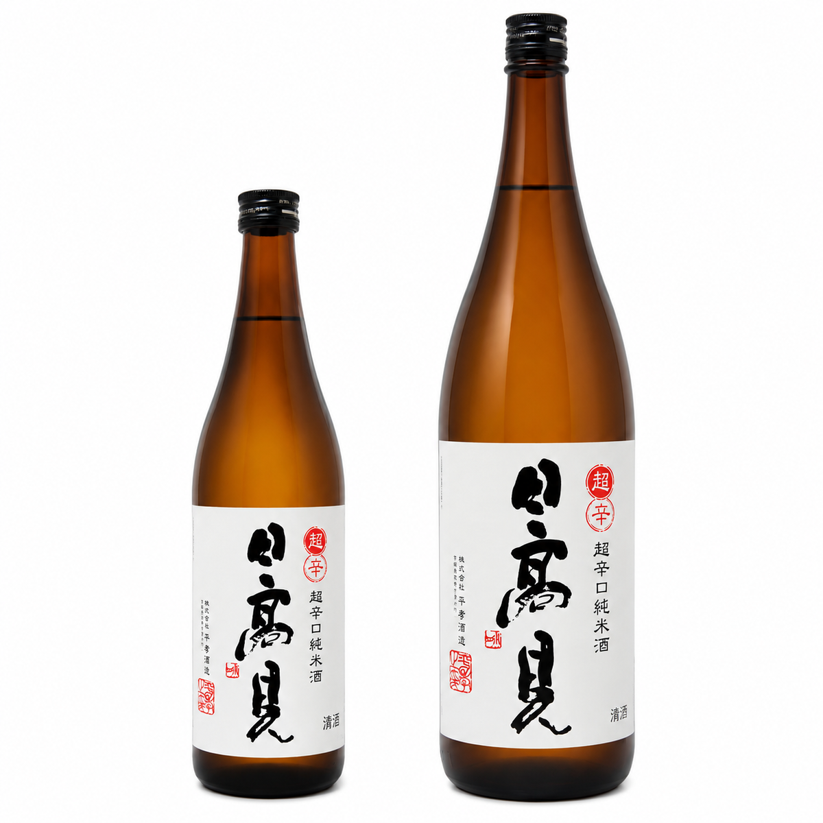 日高見 超辛口 純米酒      1800ml