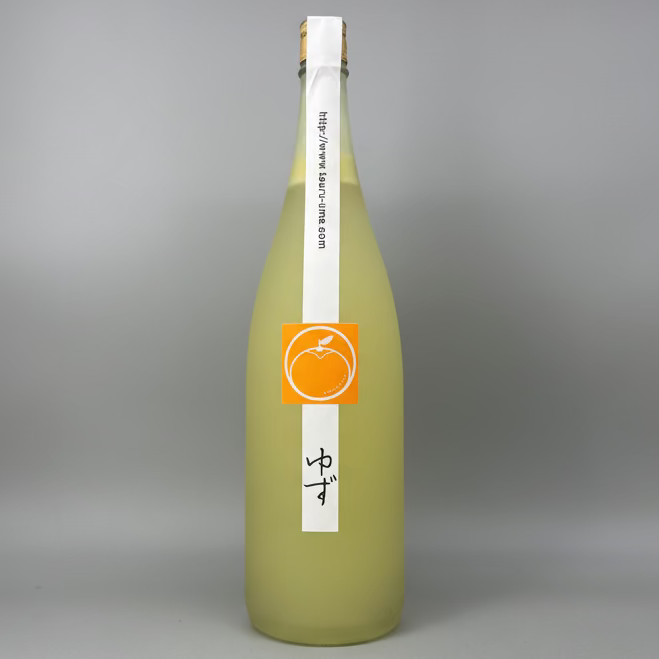 鶴梅　柚子酒　1800ml