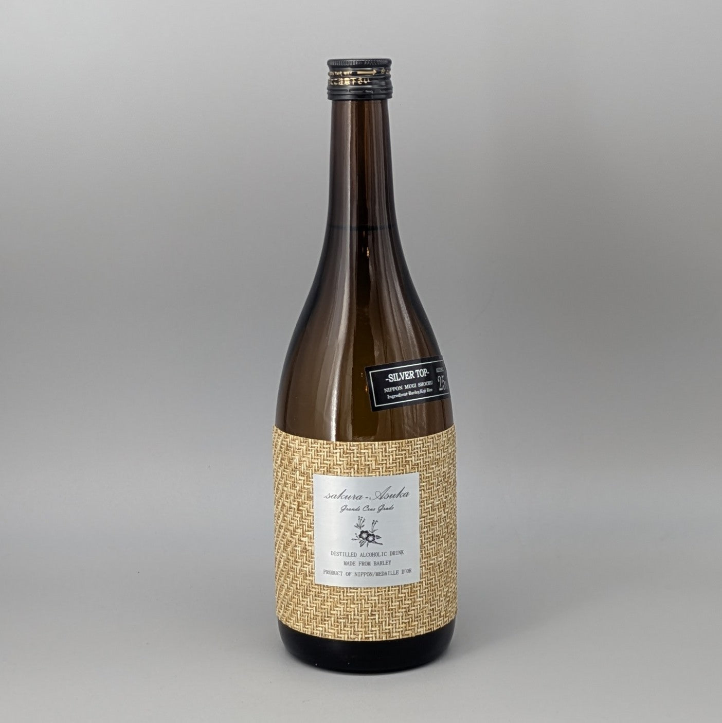 桜明日香　シルバートップ　麦焼酎25度　720ml