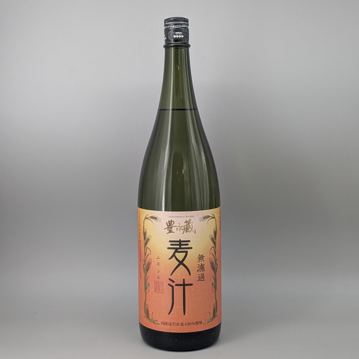 麦汁　麦焼酎25度　1800ml
