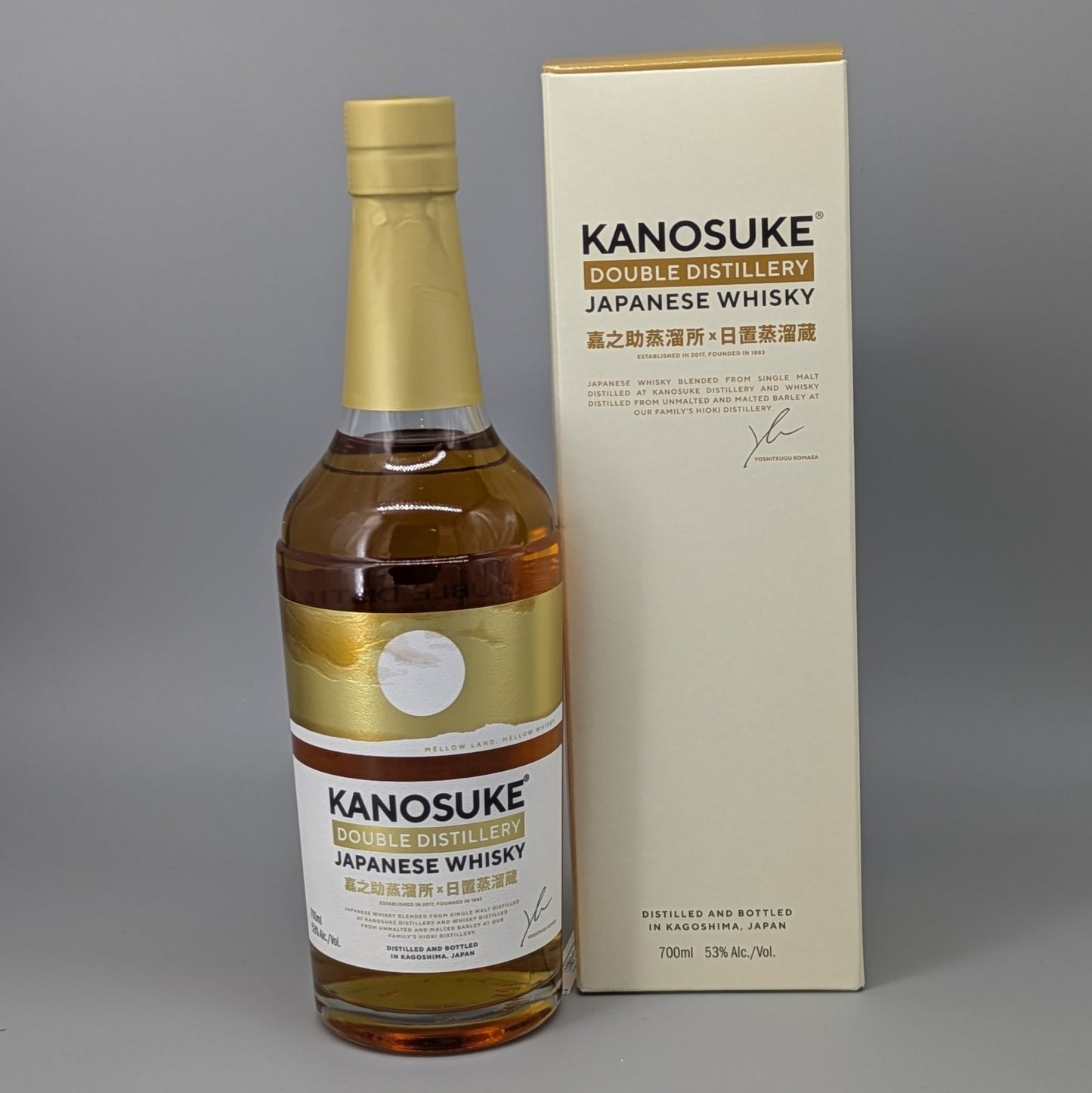 嘉之助 ダブルディスティラリー ジャパニーズウイスキー 700ml