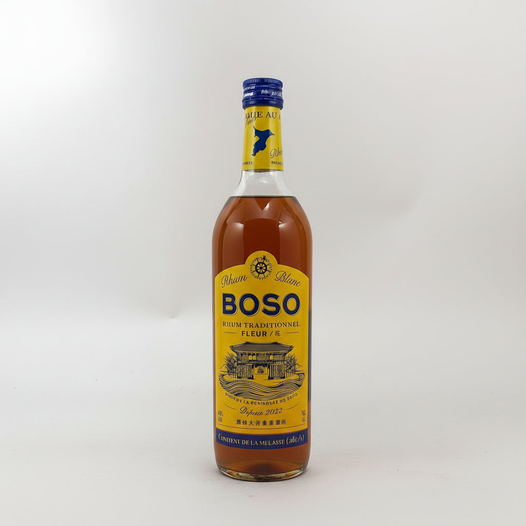 BOSO Rhum Fleur -花- Contient de la mélasse 700ml