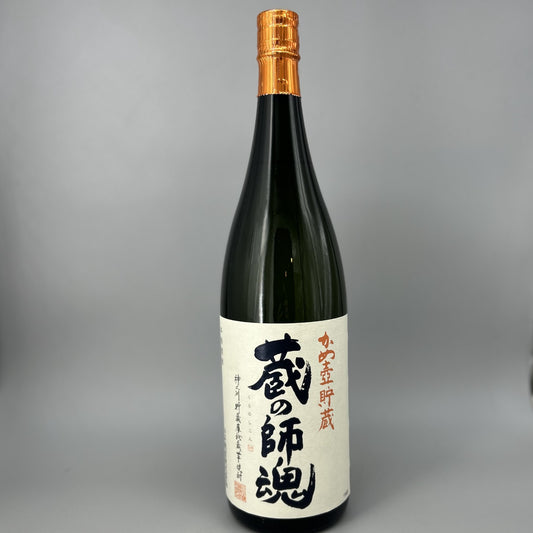 芋焼酎25度　かめ壷貯蔵 蔵の師魂 1800