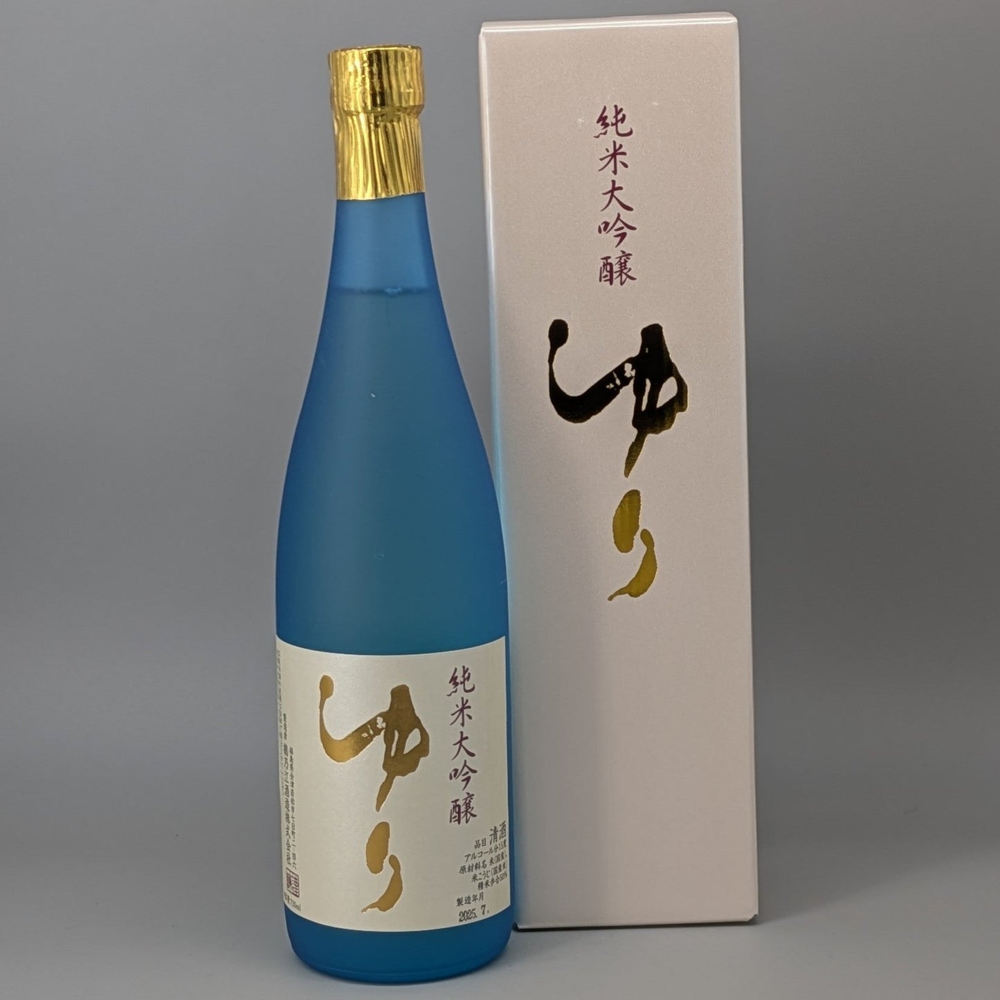 ゆり 純米大吟醸 ｶｰﾄﾝ 720ml